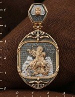 Образок из золота 585 пробы