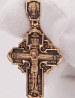 Крест из золота 585 пробы