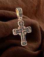 Крест из золота 585 пробы