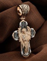 Крест из золота 585 пробы
