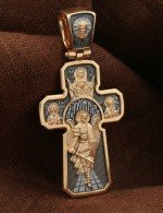 Крест из золота 585 пробы