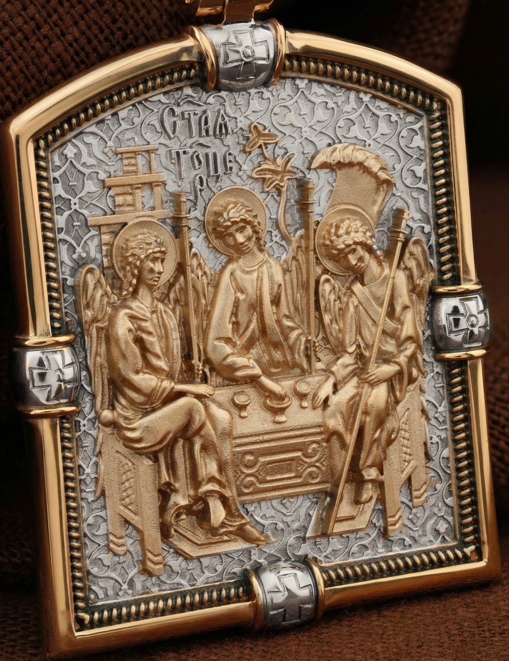 Образок из золота 585 пробы