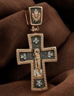 Крест из золота 585 пробы