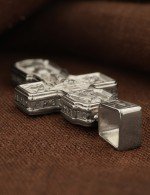 Крест из белого золота 585 пробы