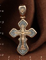 Крест из золота 585 пробы