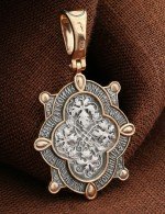 Образок из золота 585 пробы