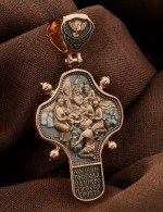 Крест из золота 585 пробы