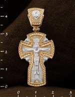Крест из золота 585 пробы