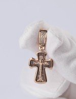 Крест из золота 585 пробы