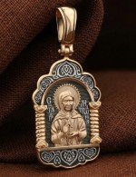 Образок из золота 585 пробы