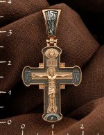 Крест из золота 585 пробы