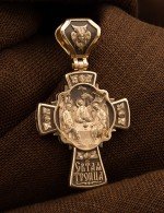 Крест из золота 585 пробы