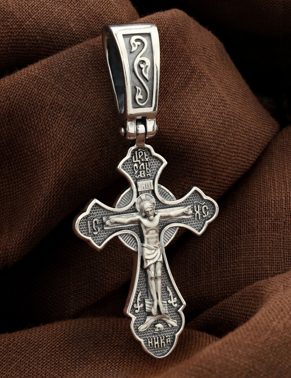 Крест из серебра 925 пробы