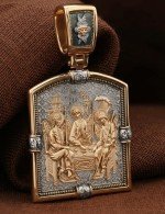Образок из золота 585 пробы
