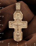Крест из золота 585 пробы