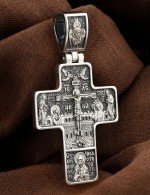 Крест из серебра 925 пробы