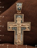 Крест из золота 585 пробы