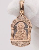 Образок из золота 585 пробы