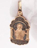 Образок из золота 585 пробы