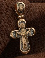 Крест из золота 585 пробы