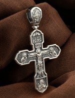 Крест из серебра 925 пробы