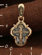Крест из золота 585 пробы