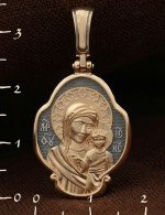 Образок из золота 585 пробы