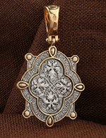 Образок из золота 585 пробы