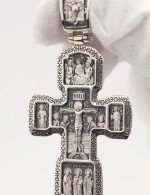 Крест из серебра 925 пробы