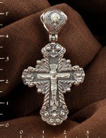 Крест из серебра 925 пробы