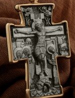 Крест из золота 585 пробы