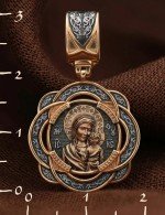 Образок из золота 585 пробы