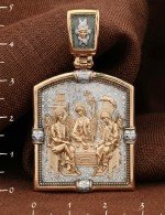 Образок из золота 585 пробы