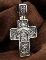 Крест из серебра 925 пробы
