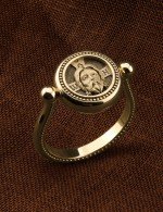 Кольцо из лимонного золота 585 пробы