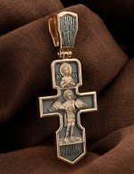 Крест из золота 585 пробы