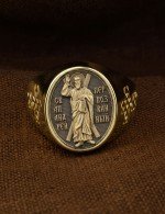 Кольцо из лимонного золота 585 пробы