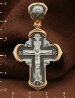 Крест из золота 585 пробы