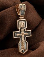 Крест из золота 585 пробы