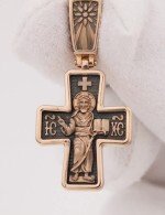 Крест из золота 585 пробы