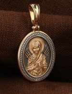 Образок из золота 585 пробы