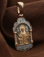 Образок из золота 585 пробы