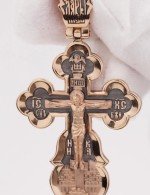 Крест из золота 585 пробы