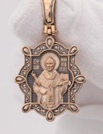 Образок из золота 585 пробы