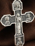 Крест из серебра 925 пробы