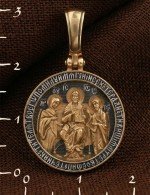 Образок из золота 585 пробы
