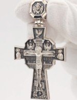 Крест из серебра 925 пробы