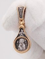 Образок из золота 585 пробы