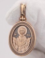 Образок из золота 585 пробы