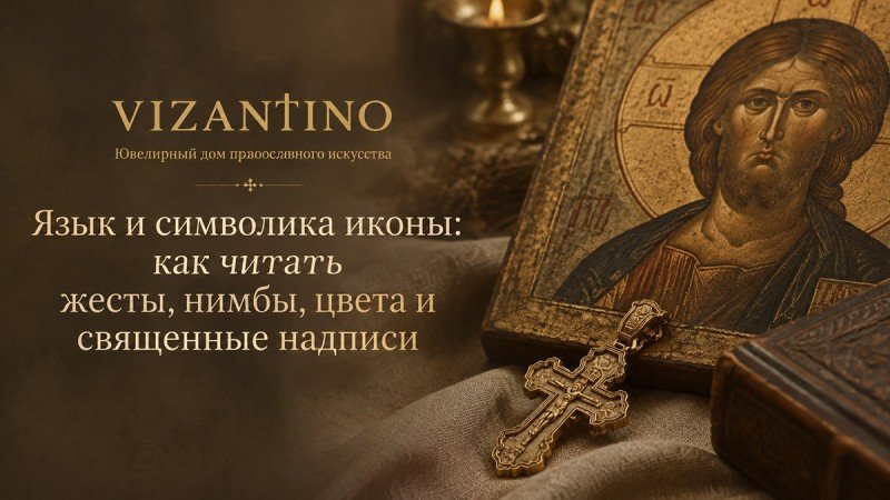 Язык и символика иконы: как читать жесты, нимбы, цвета и священные надписи
